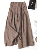 Valeria | Ademend Losse Wijde Pantalon