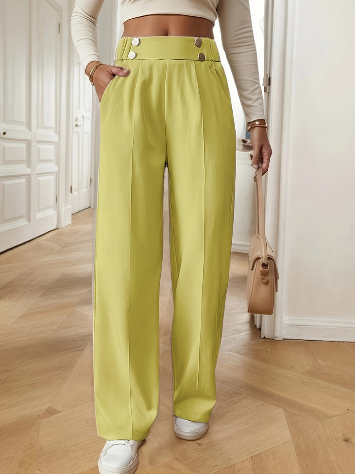 Renata | Op maat gemaakte Hoge Taille Broek