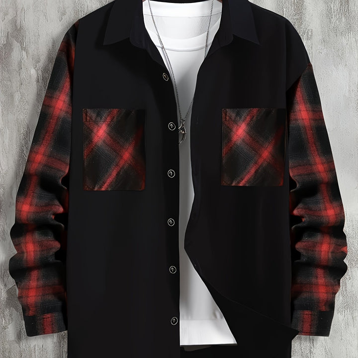 Hartley | Kleurblok Pocket Shirt