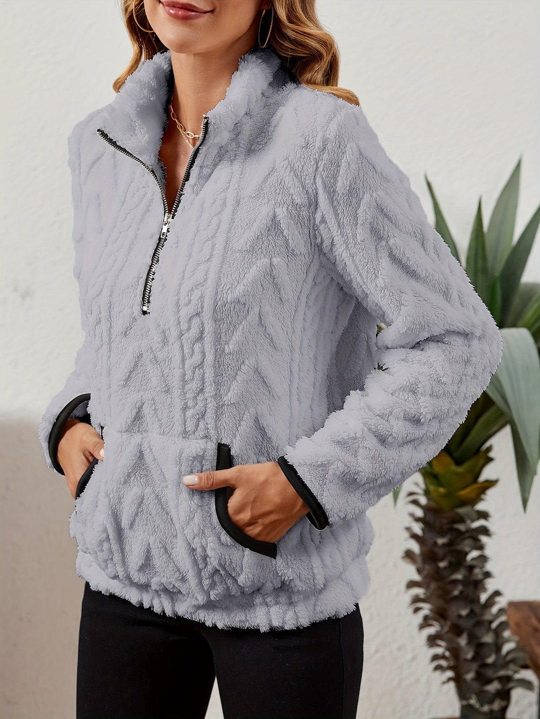 Delilah | Gezellige Half-Zip Pullover