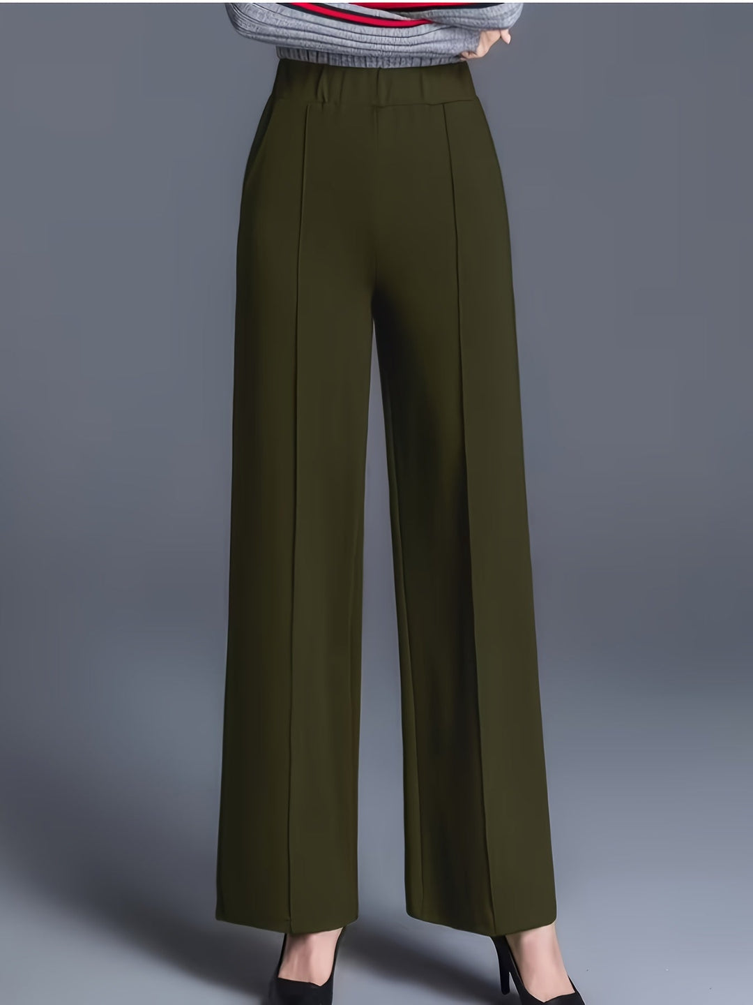 Claudia | Hoge Taille Wijde Pantalon