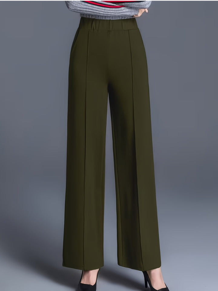 Claudia | Hoge Taille Wijde Pantalon
