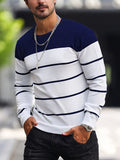 Henry | Gestreepte Crew Neck Trui