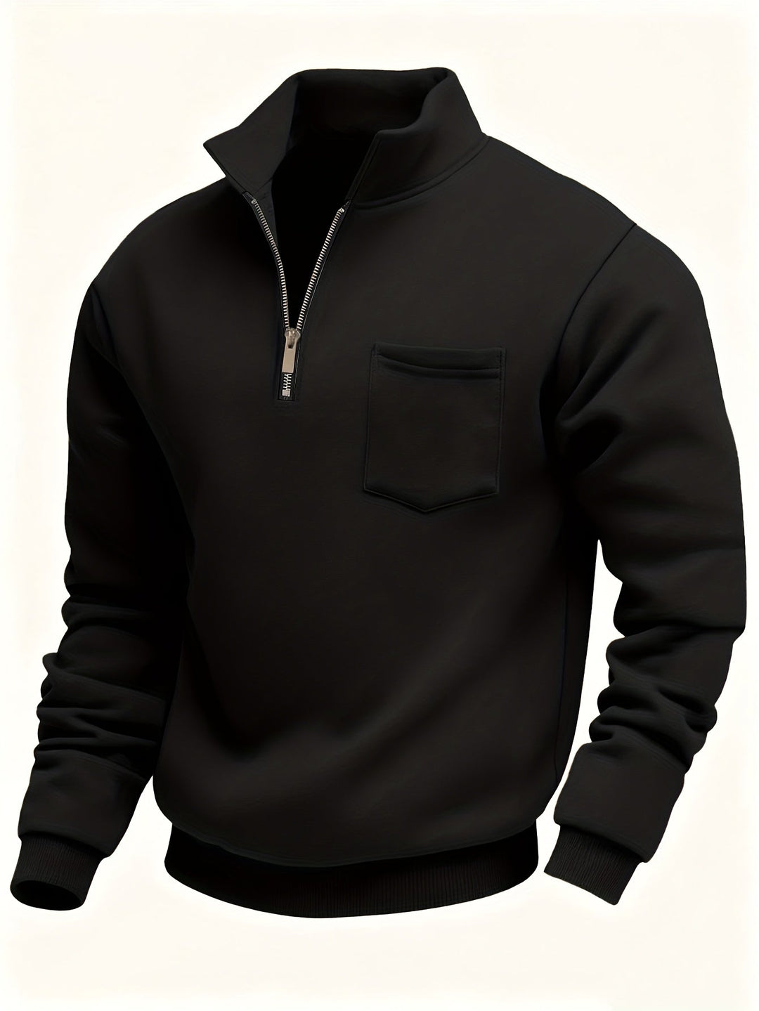 Emmett | Verfijnde Half-Zip Pullover