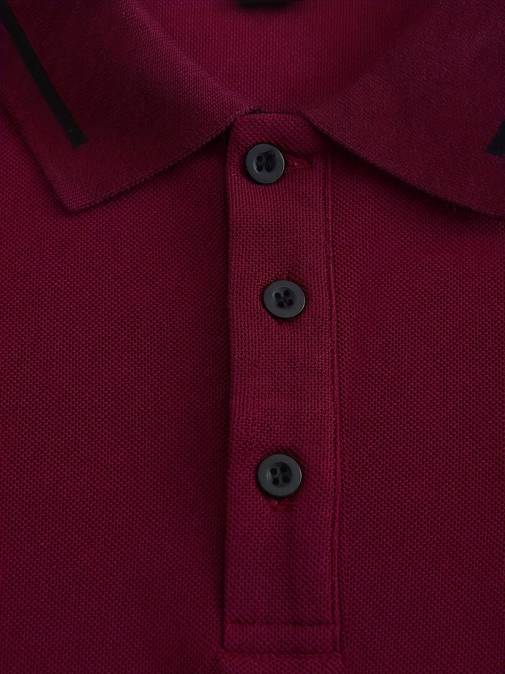 Dalton | Verfijnde Lange Mouwen Polo Shirt