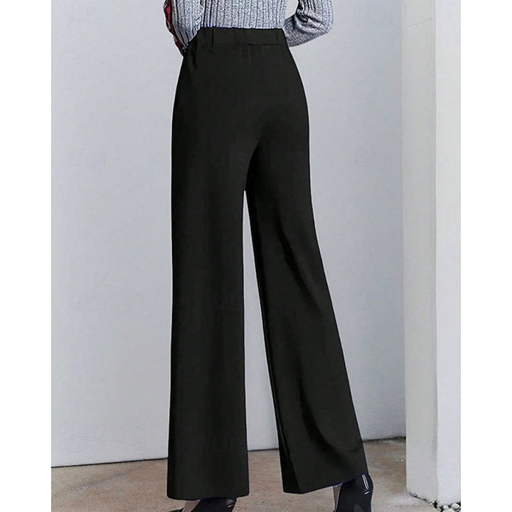 Tamara | Brede Pijpen Tailored Broek