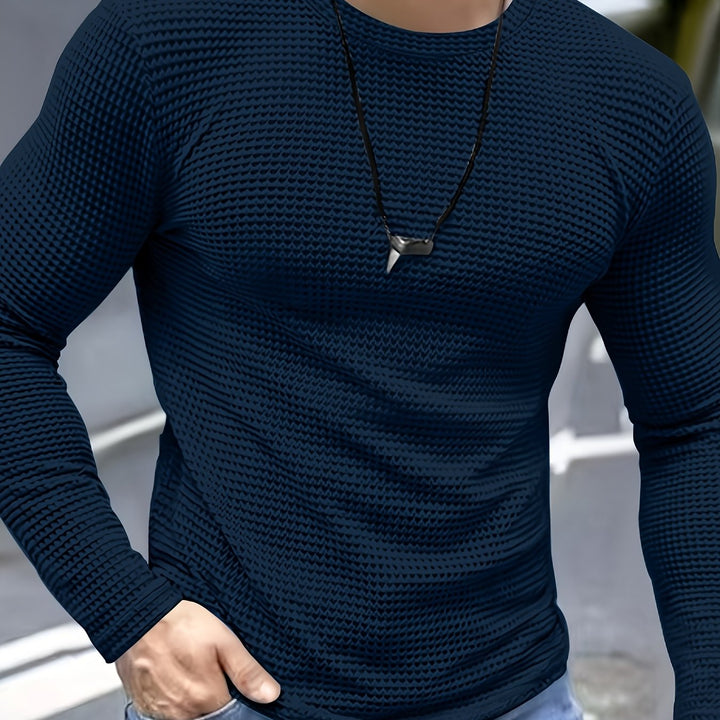 Bruno | Textured Longsleeve Top