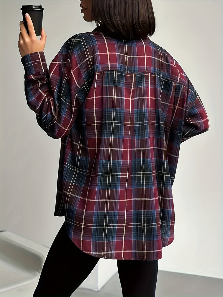 Marianne | Ontspannen Geruit Shirt