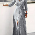 Meredith | Geknoopte Maxi Jurk