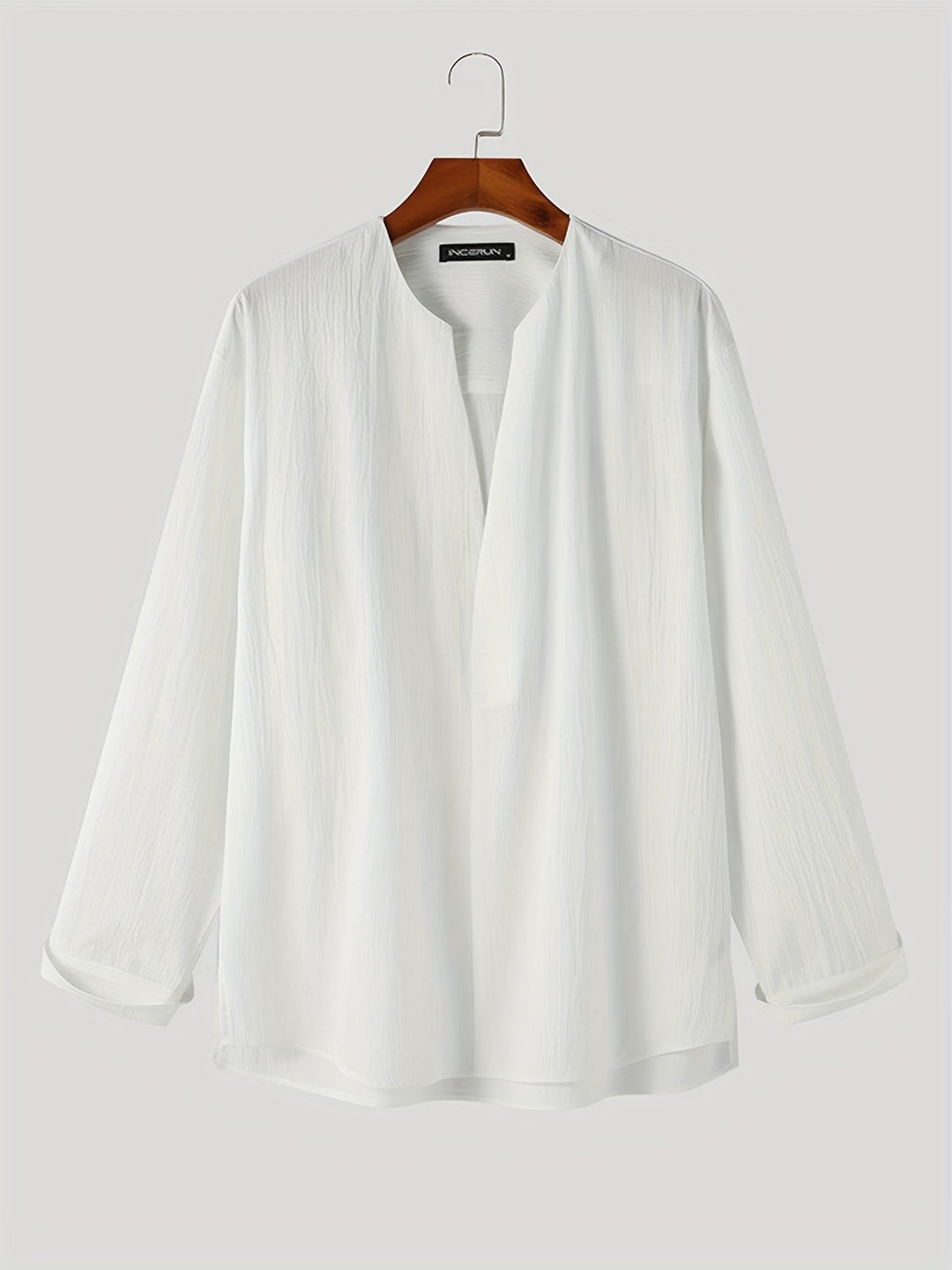 Franklin | Kraagloze V-hals Shirt