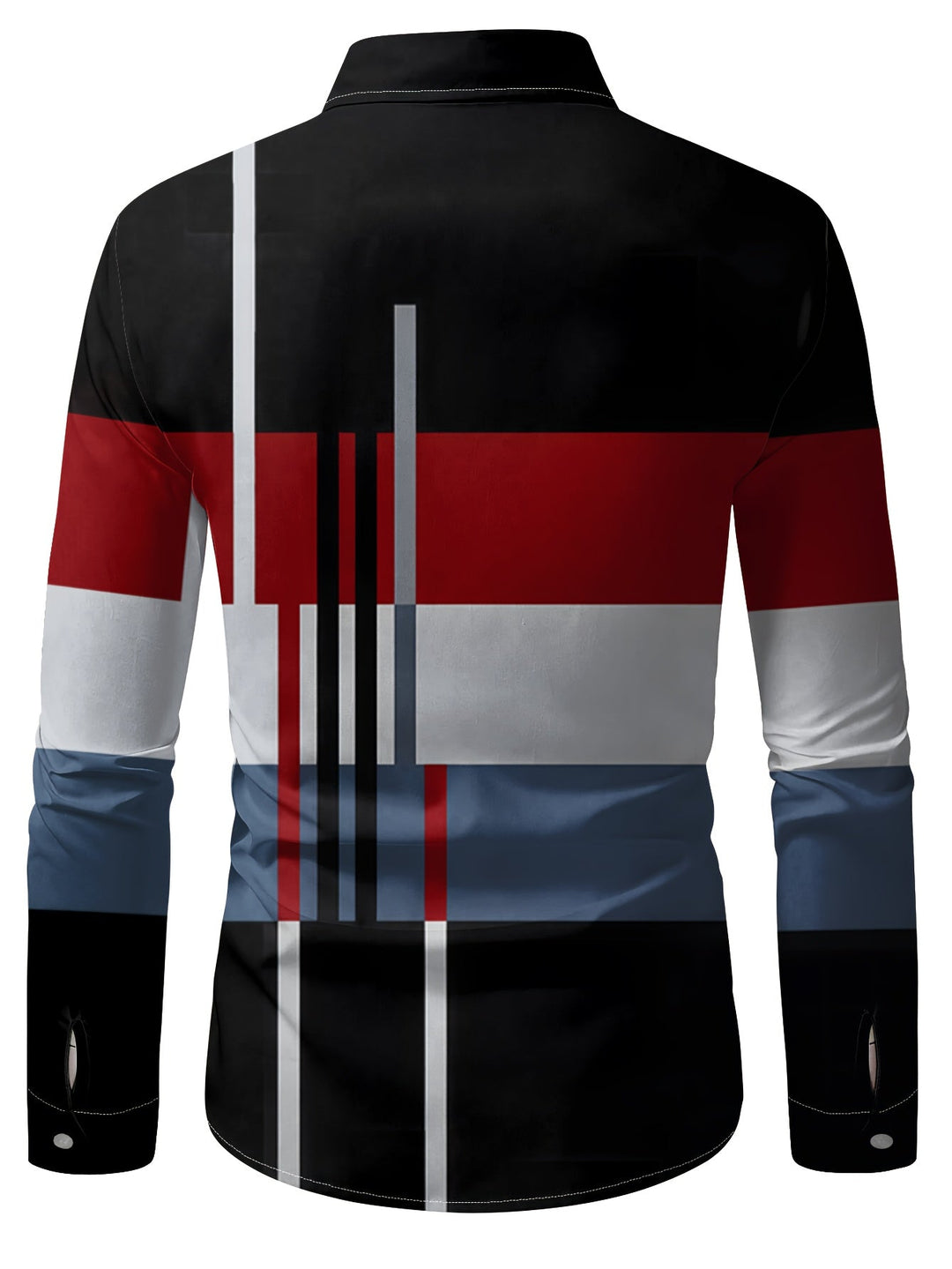 Rueben | Kleurblok Langsleeve Shirt