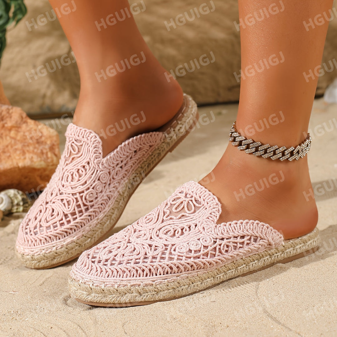 Bonnie | Geweven Slip-On Muilen