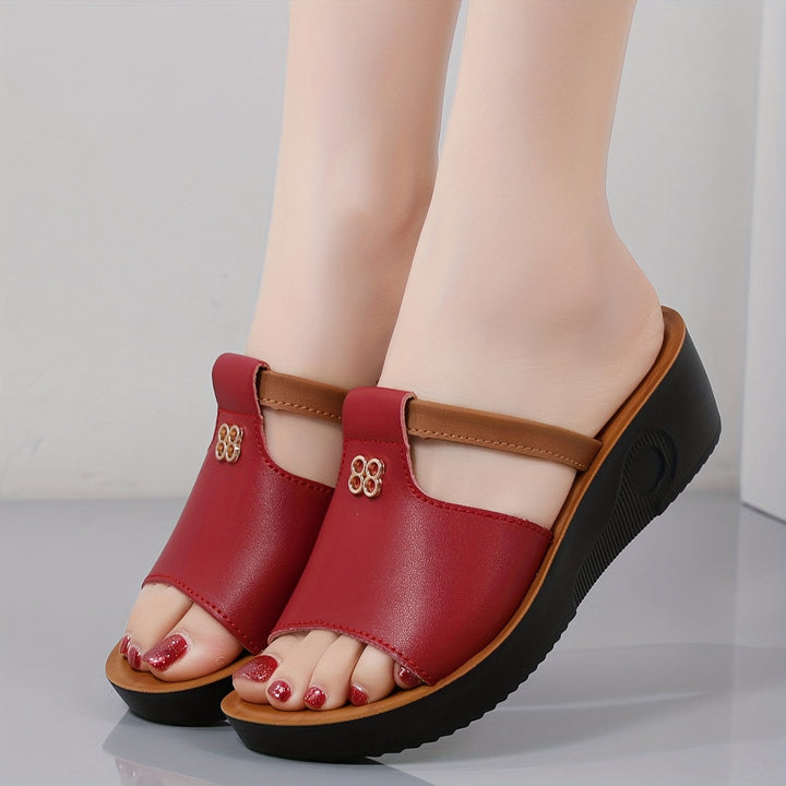 Eleanor | Comfort Wedge Sandalen