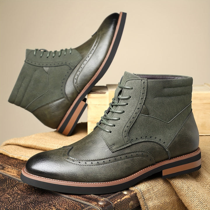 Roland | Classic Wingtip Enkellaarzen