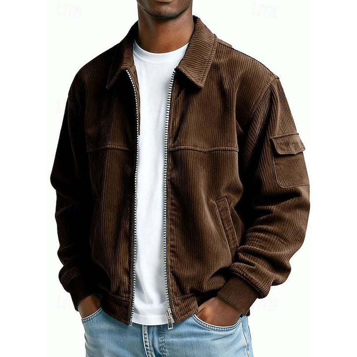 Jasper | Geribbelde Textuur Jacket