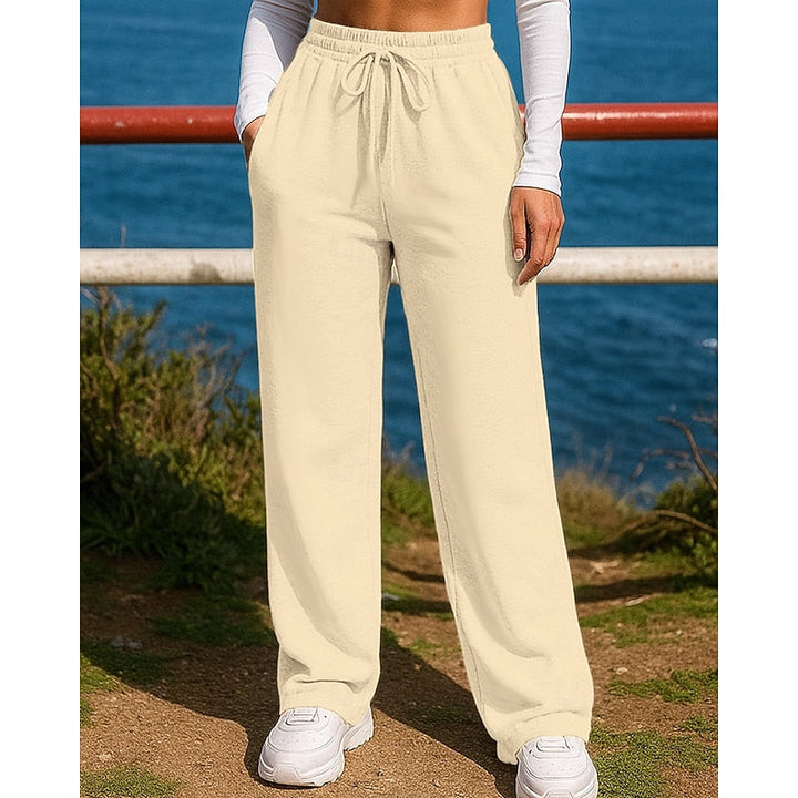 Marguerite Rose | Relaxed Wijde-Leg Lounge Broek