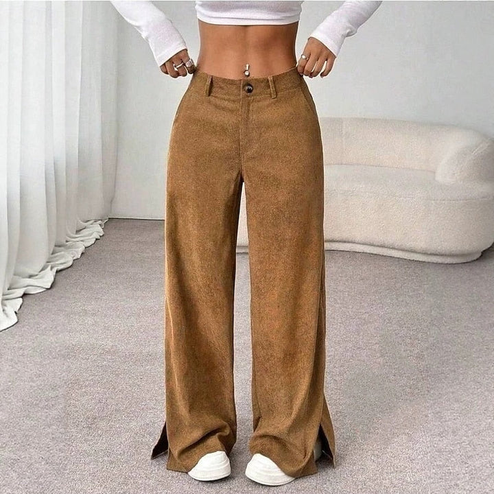 Rebecca | Hoge Taille Wijde Pantalon