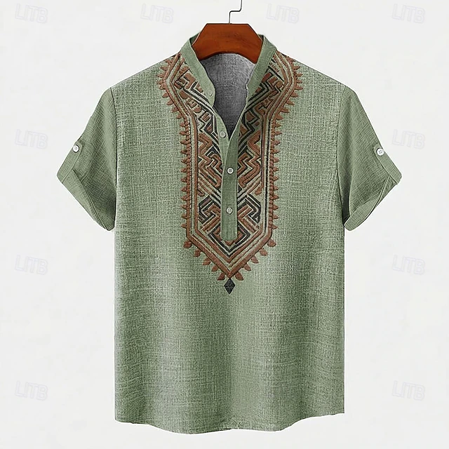 Sebastian | Geborduurd Vintage Shirt