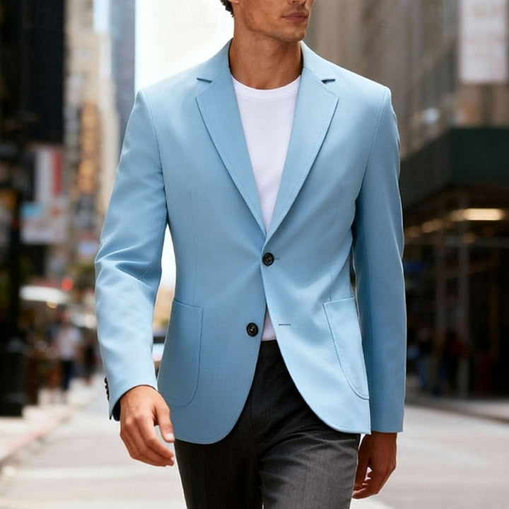 Julian | Verfijnde Effen Blazer