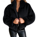 Estelle | Pluche Cropped Zip Jacket