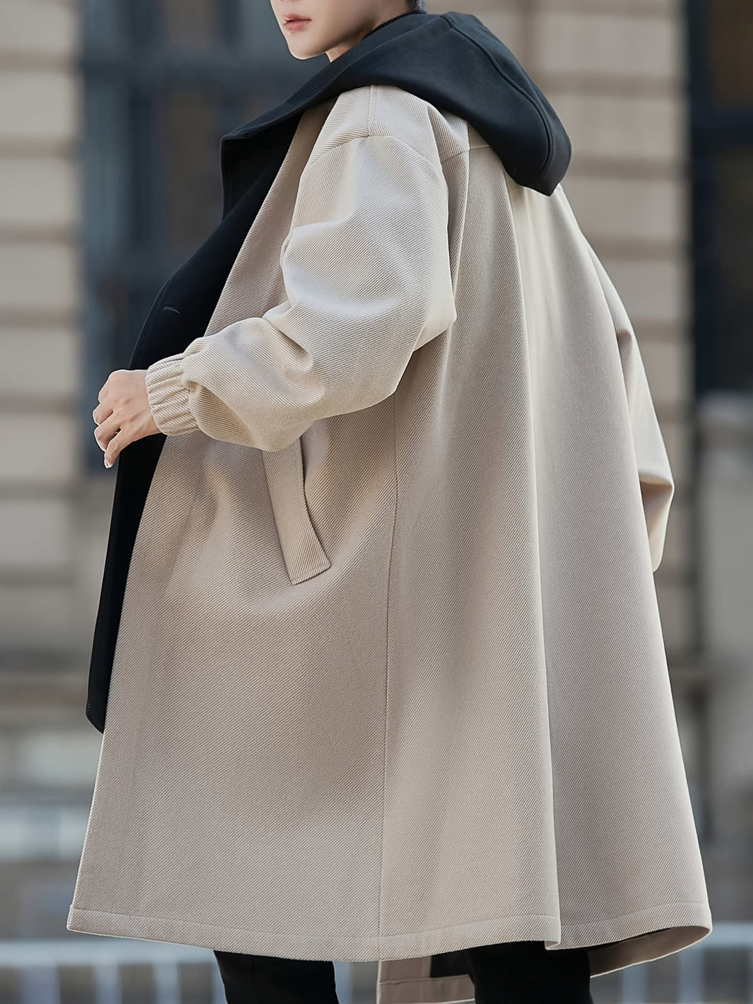 Harrison | Verfijnde Lange Hooded Coat