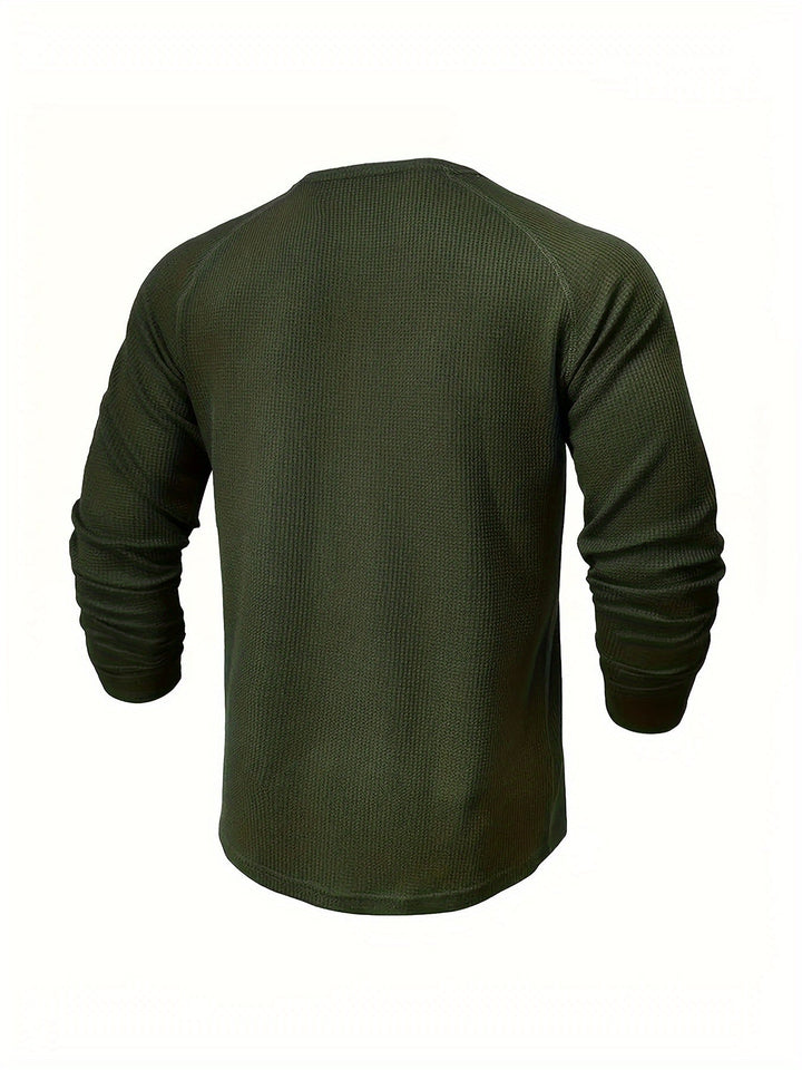 Graham | Klassieke Button Henley Shirt