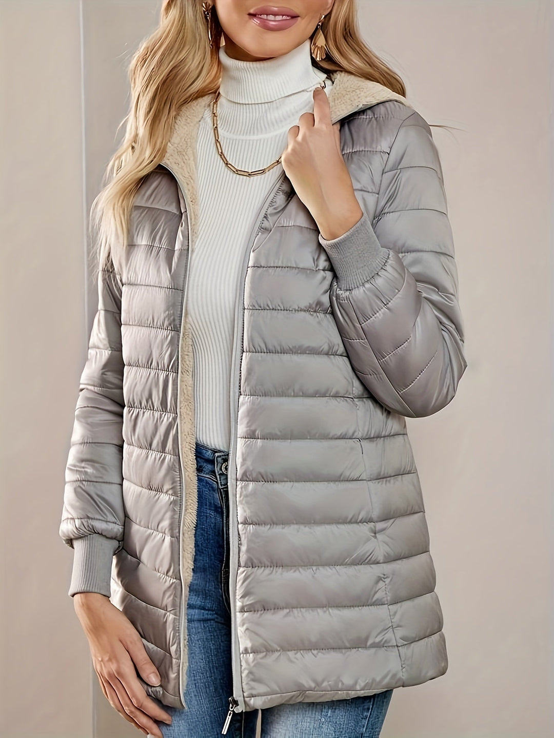 Isla | Gequilt Lange Jas