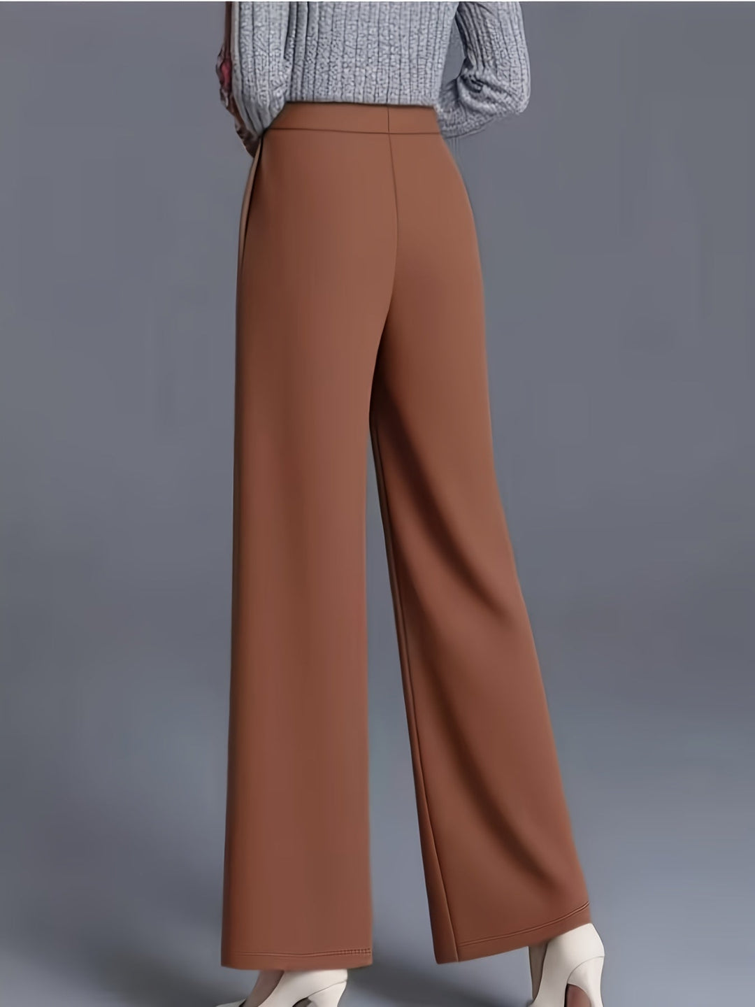 Claudia | Hoge Taille Wijde Pantalon
