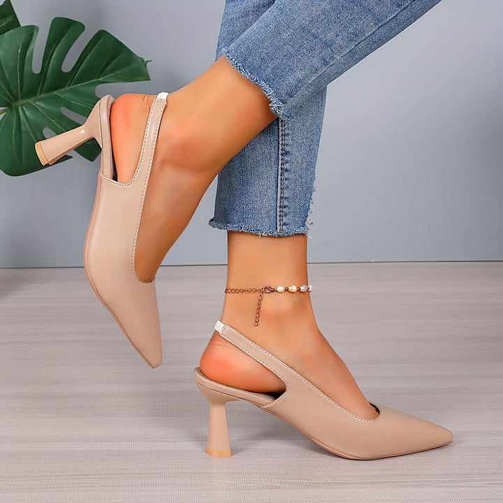 Sophia | Elegante Slingback Puntige Hakken