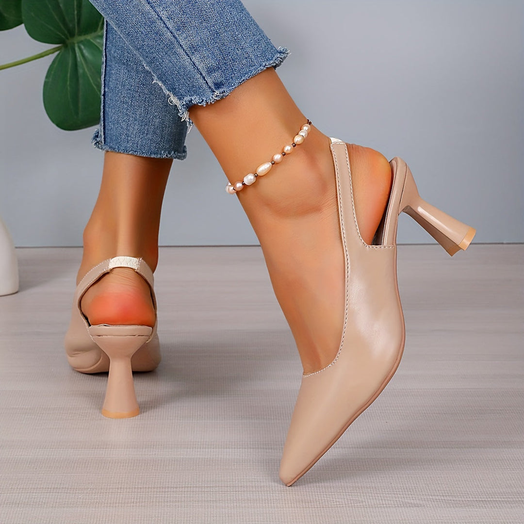 Sophia | Elegante Slingback Puntige Hakken