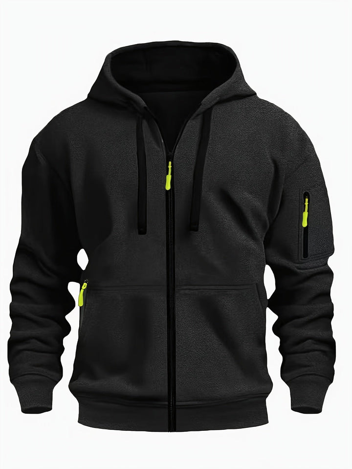 Griffin | Alledaagse Zip-Up Hoodie