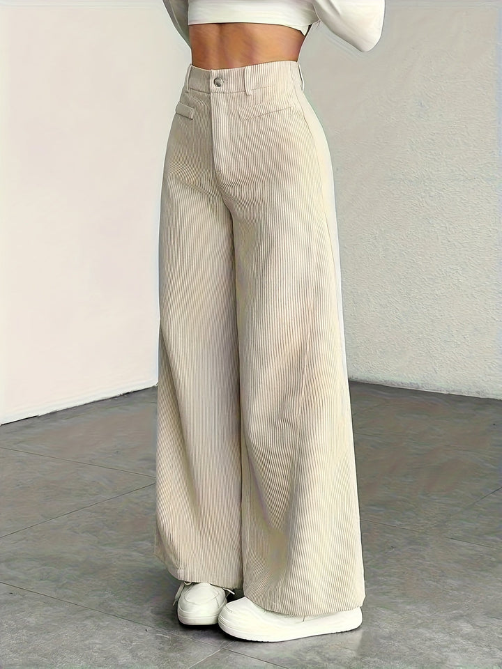 Juniper | Hoge Taille Wijde Pantalon
