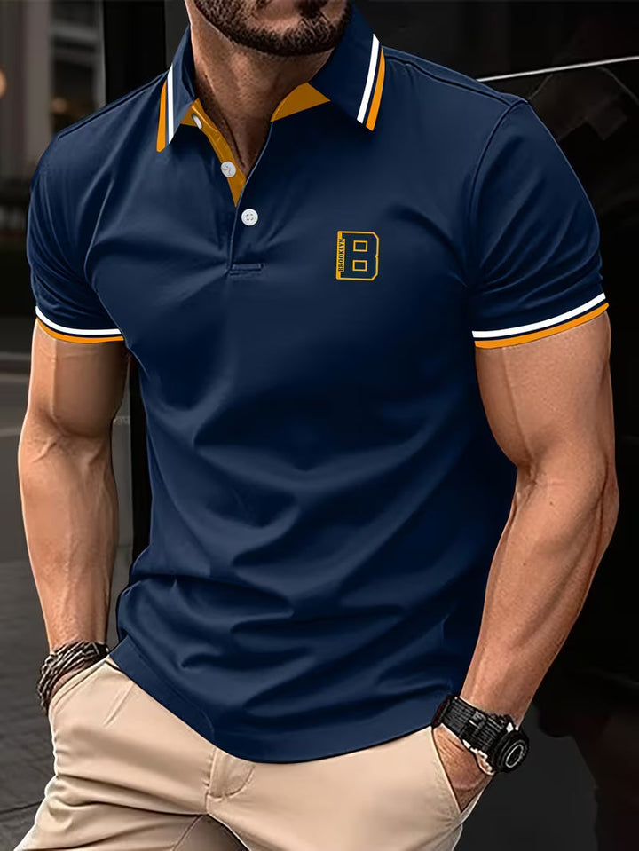 Walker | Casual Korte Mouwen Polo Shirt