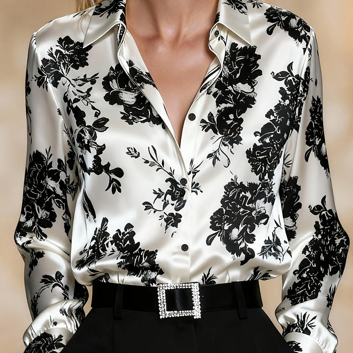 Cecily | Bloemige Elegante Blouse