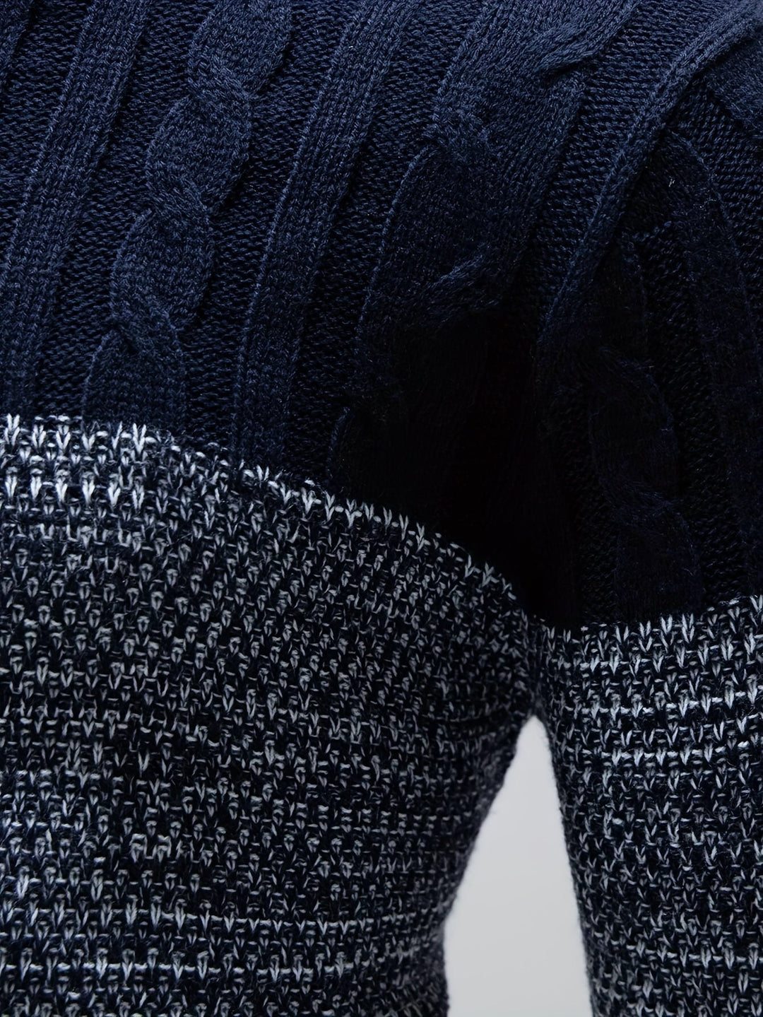Graham | Kleur-Block Crew Neck Trui