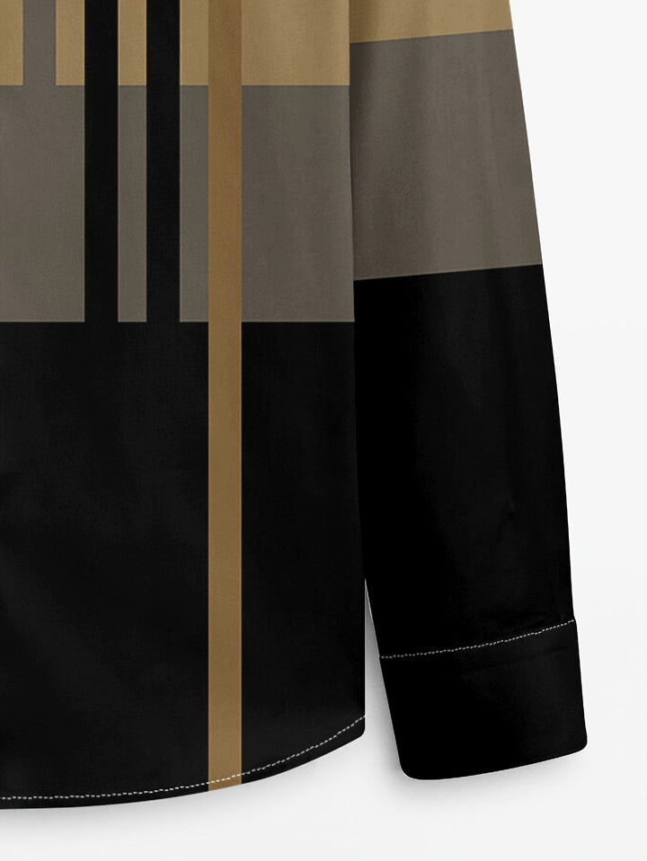 Rueben | Kleurblok Langsleeve Shirt
