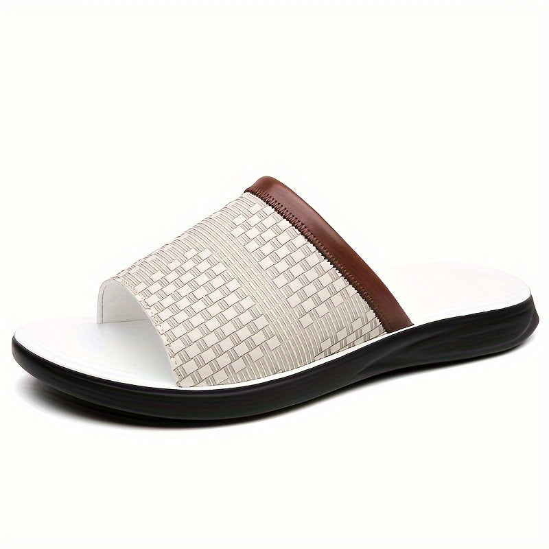 Elliot | Geweven Slide Sandalen