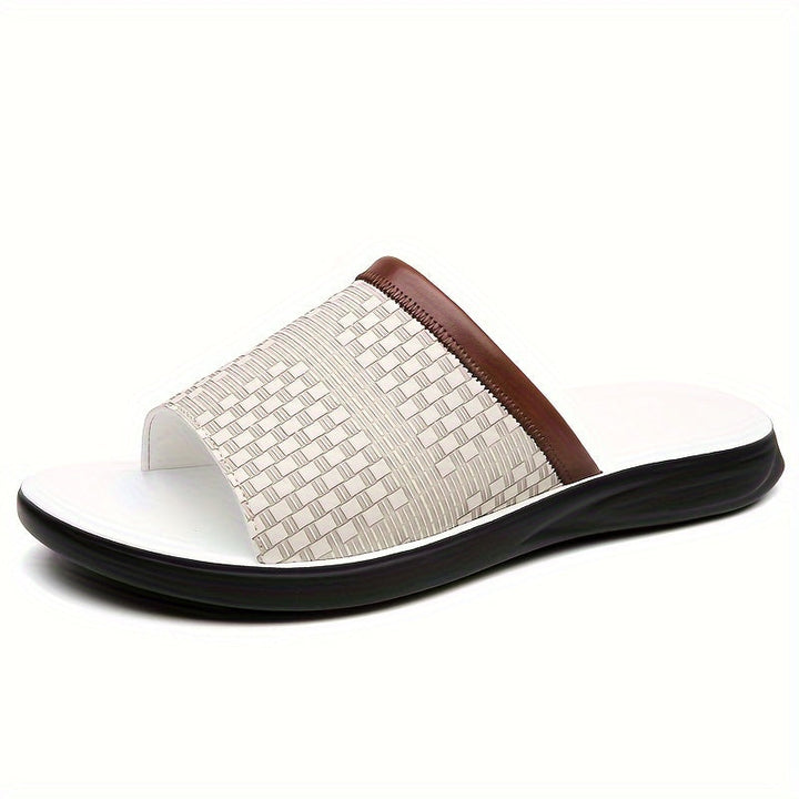 Elliot | Geweven Slide Sandalen