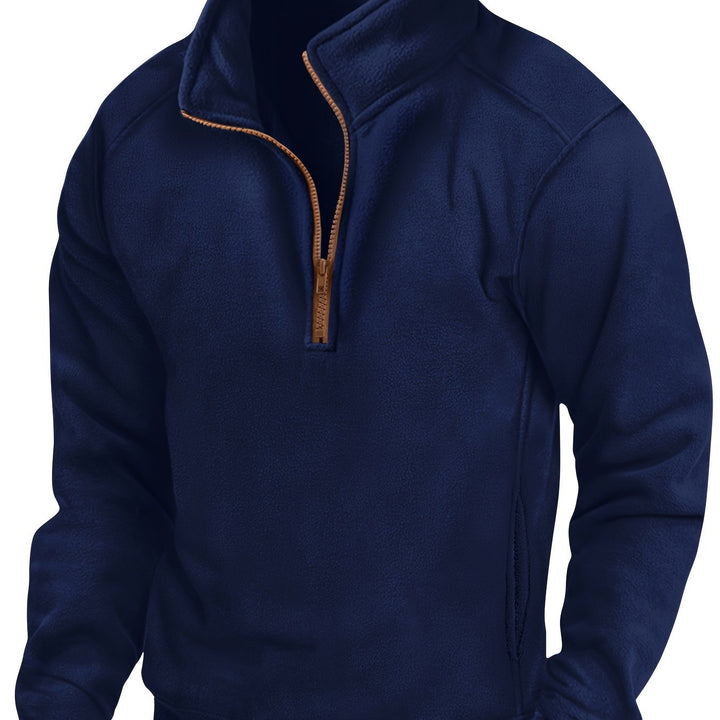 Colton | Stand-Kraag Half-Zip Pullover