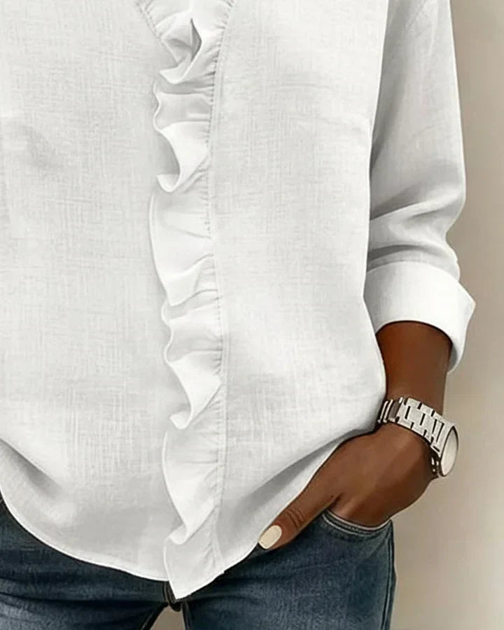 Chloe | Lichtgewicht V-Hals Blouse