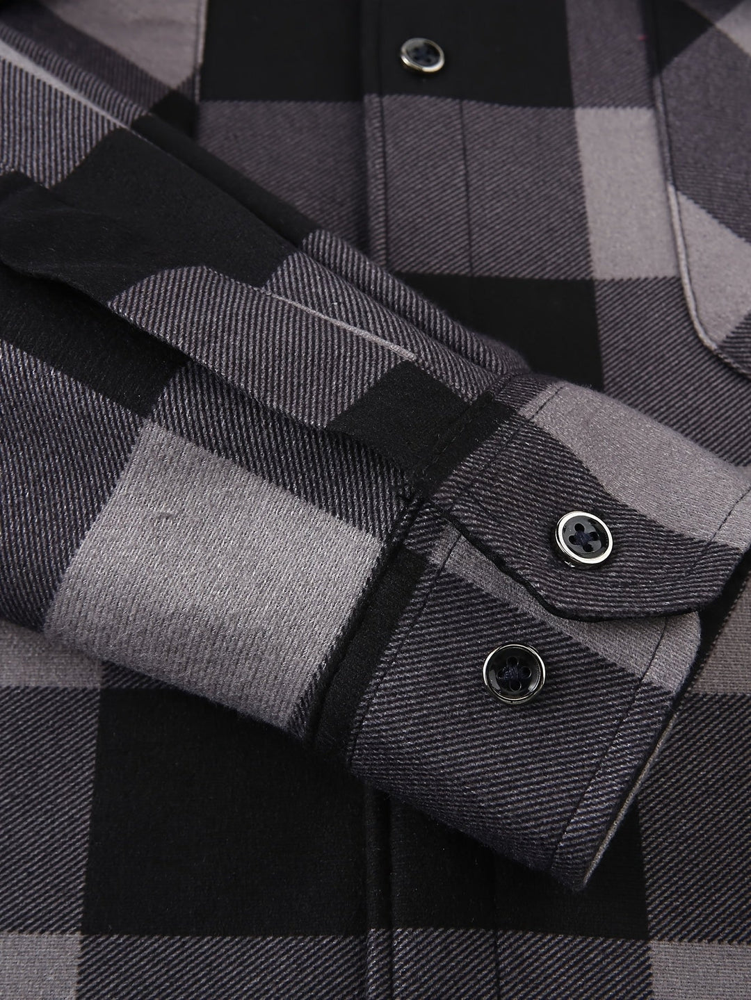 Desmond | Geruite Hooded Shirt Jacket