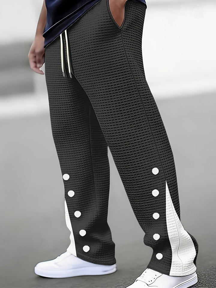 Barrett | Textured Snap-Side Broek