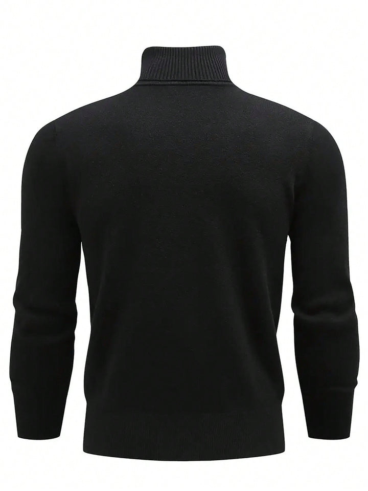 Dominic | Verfijnde Hoge Hals Turtleneck