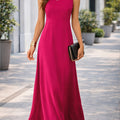 Clarissa | Mouwloze Vloeiende Maxi Jurk
