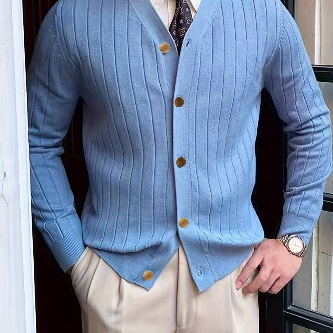 Oliver | Klassieke Knopen-Cardigan