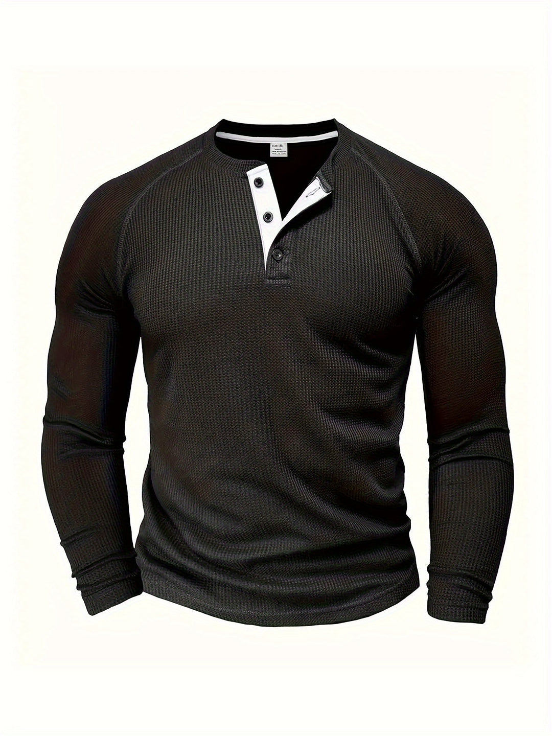 Graham | Klassieke Button Henley Shirt