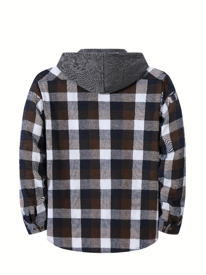 Braxton | Geruite Hoodie Shirt