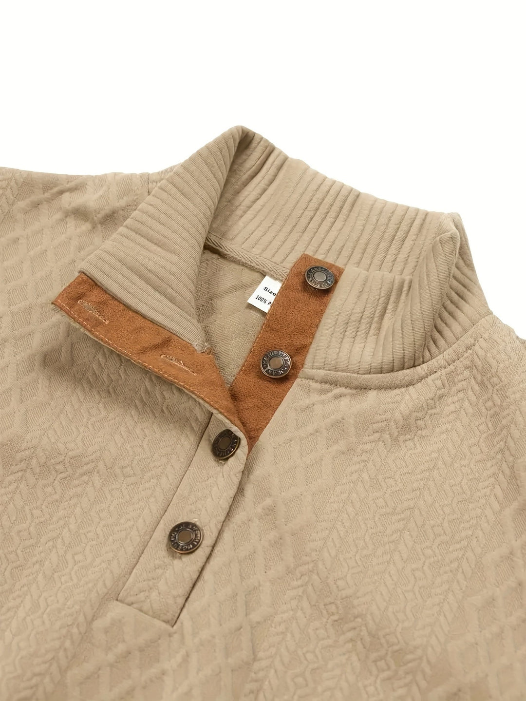 Lorenzo | Textured Stand-Collar Sweater