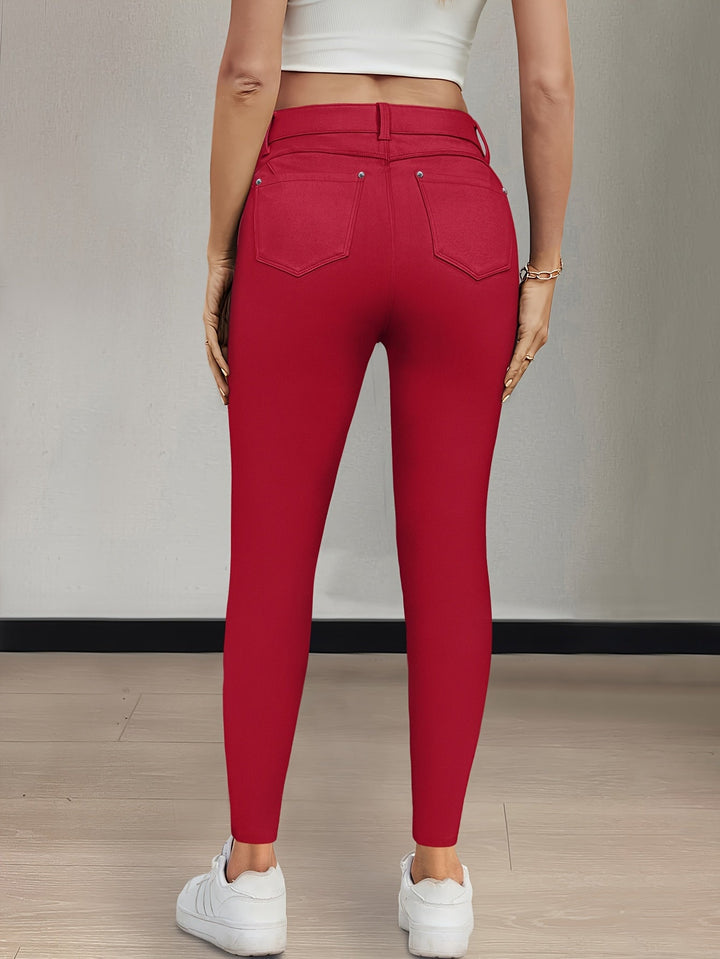 Sylvie | Hoge Taille Skinny Jeans