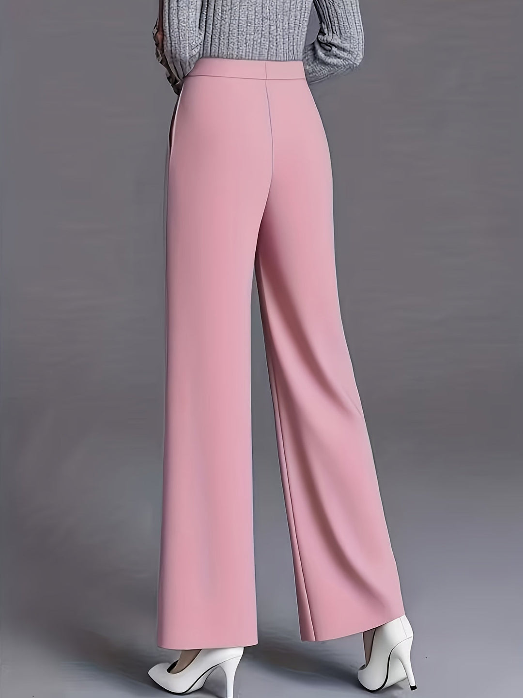 Claudia | Hoge Taille Wijde Pantalon